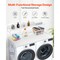 Multifunctional Washer Dryer Countertop with Storage Shelf and Hooks 54 Inch Laundry Room Organizer